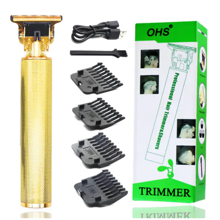 Retro USB Hair Trimmer – Precision Grooming Anywhere
