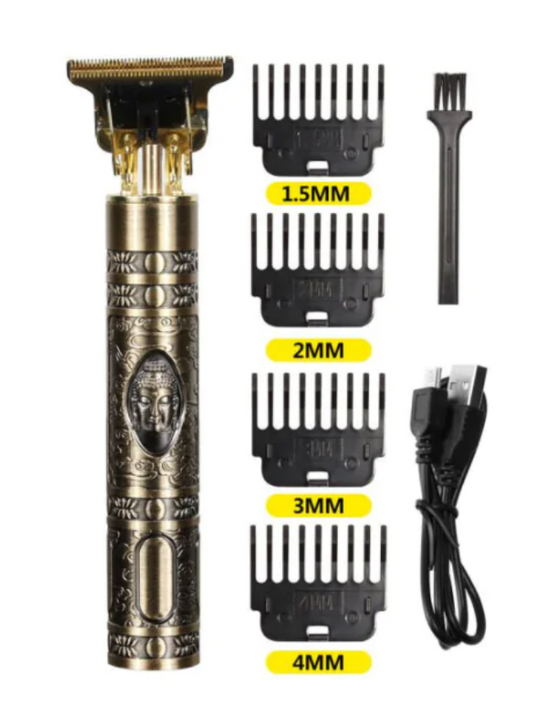 Retro USB Hair Trimmer – Precision Grooming Anywhere