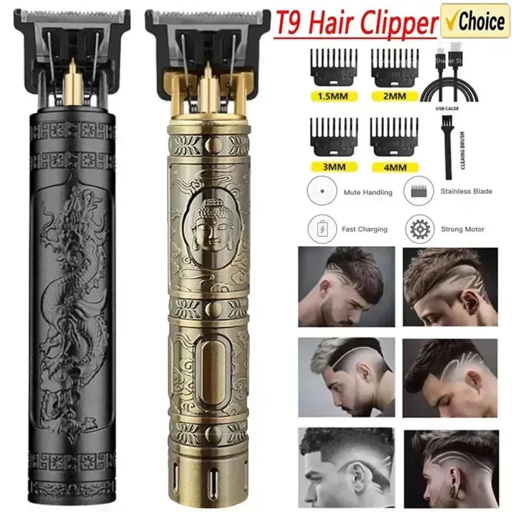 T9 Precision Hair Trimmer – Vintage Style, Pro Results