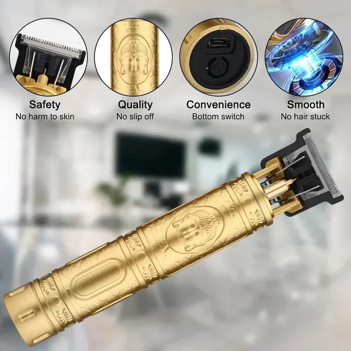 T9 Precision Hair Trimmer – Vintage Style, Pro Results