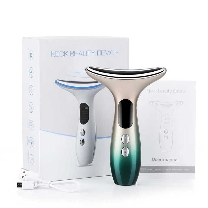 EMS Face & Neck Lift Massager - Rejuvenate, Tighten & Reduce Wrinkles