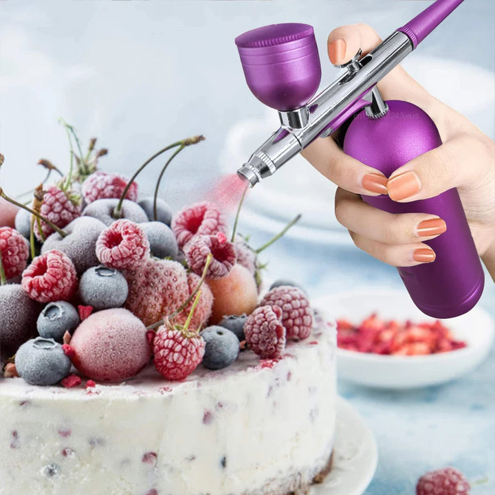 Rechargeable Portable Airbrush - Precision for Nail Art, Crafts & Painting