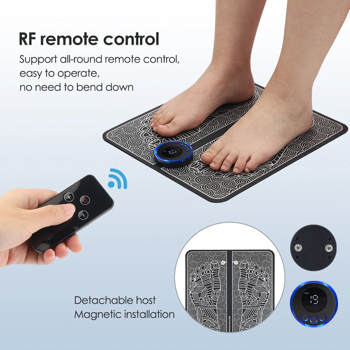 EMS Electric Foot Massager Mat - Relieve Pain & Boost Circulation