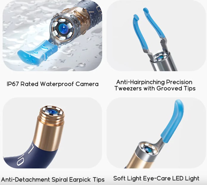 Bebird EarSight Plus I35R - Visual Ear Cleaner with HD Camera & Bendable Earpick