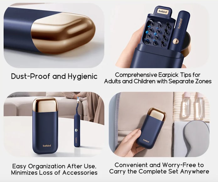 Bebird EarSight Plus I35R - Visual Ear Cleaner with HD Camera & Bendable Earpick