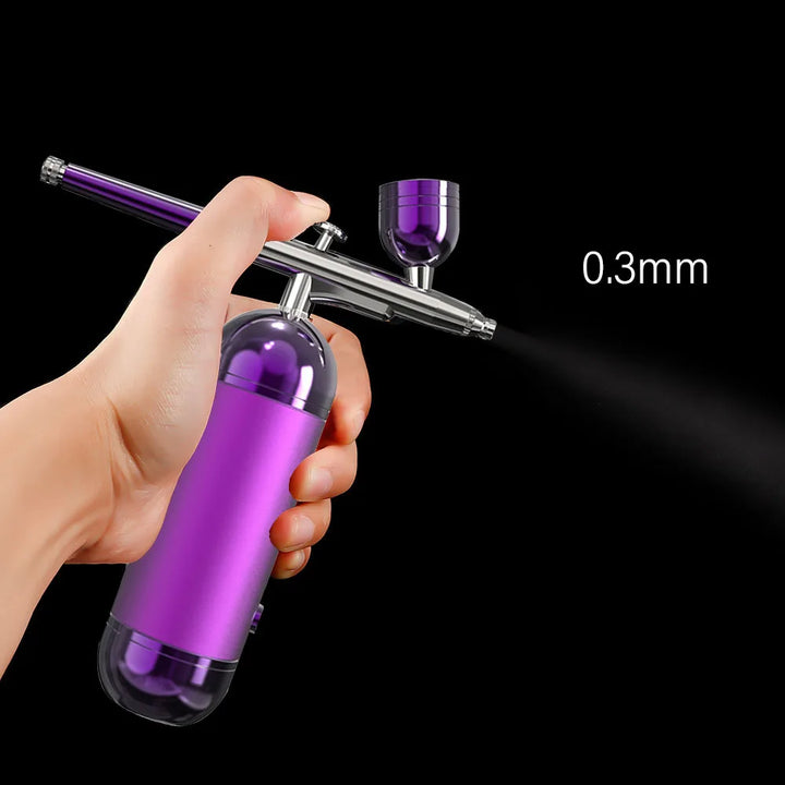 Rechargeable Portable Airbrush - Precision for Nail Art, Crafts & Painting