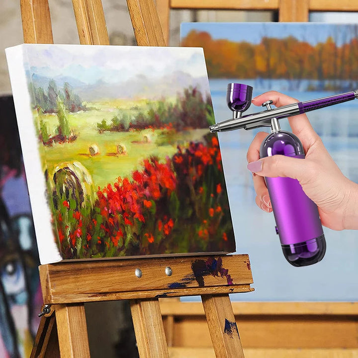 Rechargeable Portable Airbrush - Precision for Nail Art, Crafts & Painting