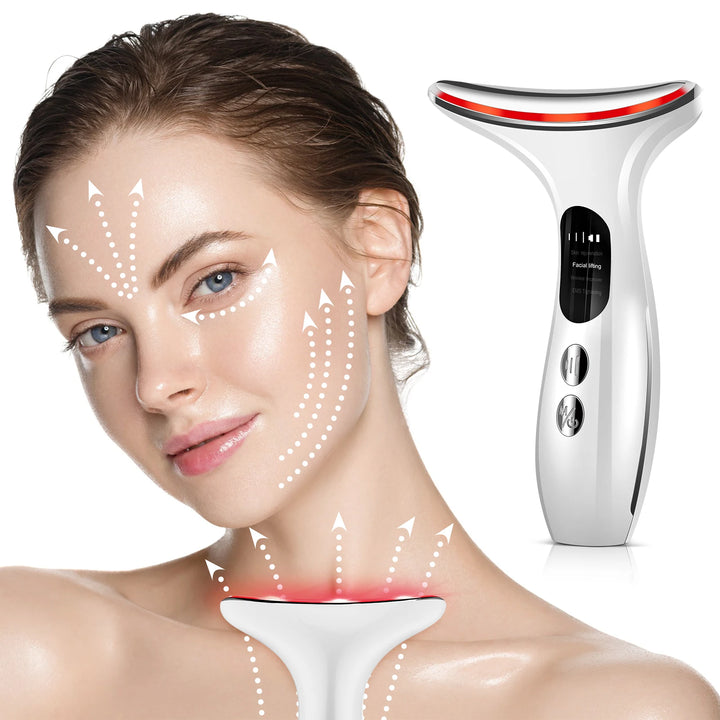 EMS Face & Neck Lift Massager - Rejuvenate, Tighten & Reduce Wrinkles