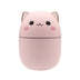 Mini Cat Humidifier – Aroma Diffuser & LED Night Light