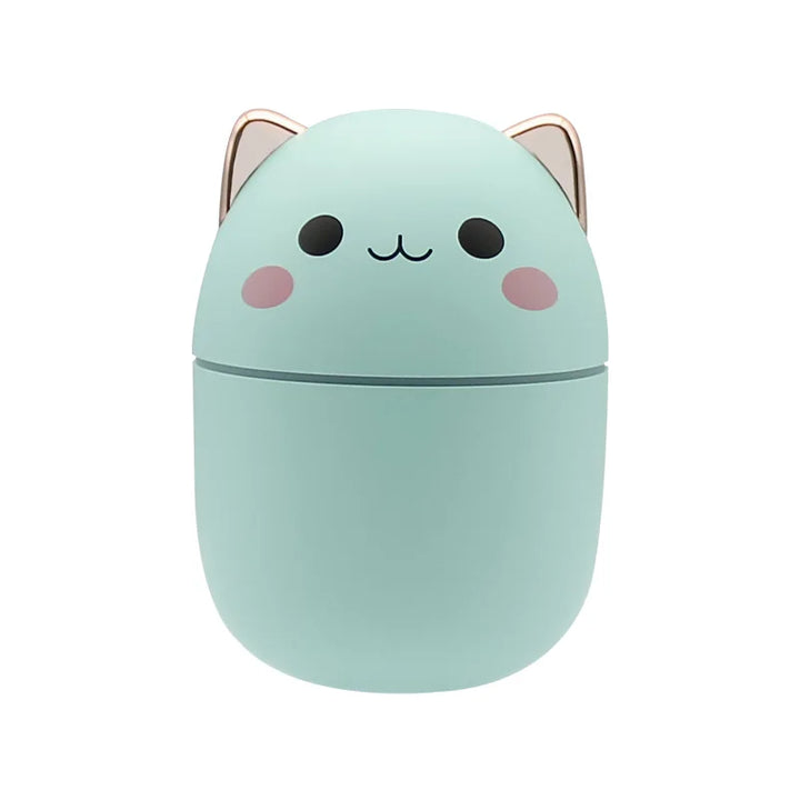 Mini Cat Humidifier – Aroma Diffuser & LED Night Light