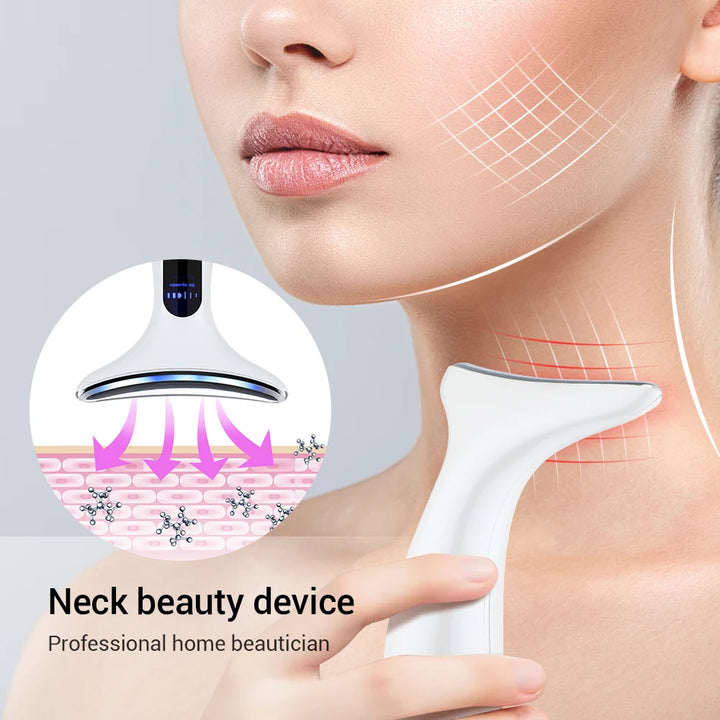 EMS Face & Neck Lift Massager - Rejuvenate, Tighten & Reduce Wrinkles