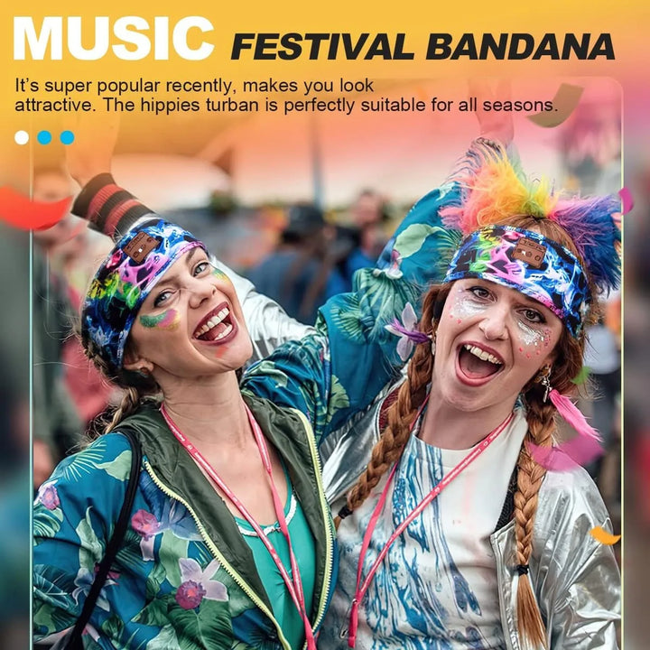 Bluetooth 5.4 Sleep Headphones with Microphone Soft Washable Elastic Breathable Headband Long Battery Life for Travel Sports